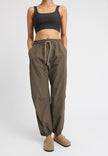 Track Pants Palma - dark brown