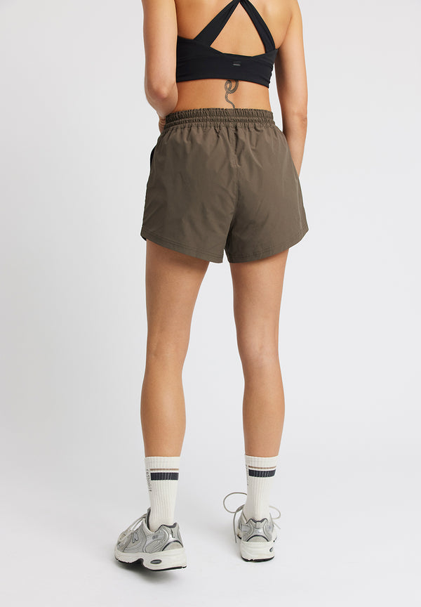 Rethinkit Track Shorts Petra Shorts 3053 dark brown