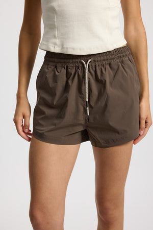 Rethinkit Track Shorts Petra Shorts 3053 dark brown