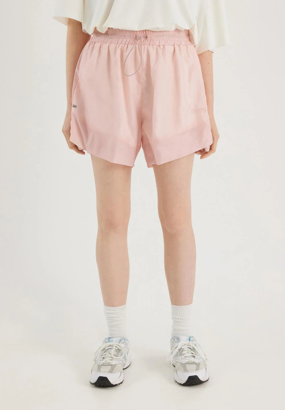 Rethinkit Track Shorts Tube See Trough  Shorts 2564 transparent peach