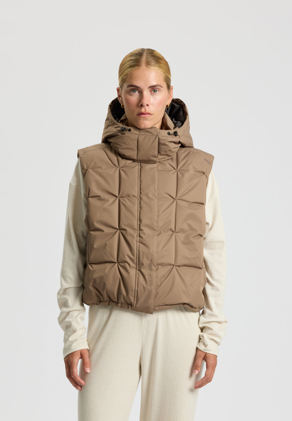 Rethinkit Vest Cube Jackets 3201 walnut