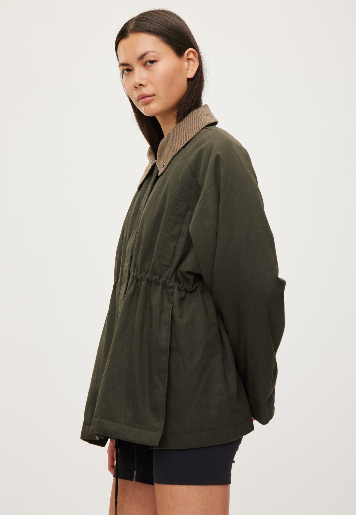 Rethinkit Waxed Jacket Cloudy Jacket 9518 dark soil