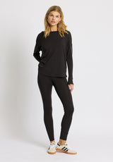 Rethinkit Wool Box Tee Mibe Jersey Tops and T-Shirts 0022 almost black