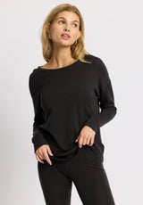 Rethinkit Wool Box Tee Mibe Jersey Tops and T-Shirts 0022 almost black
